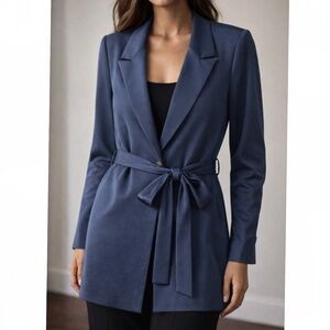 Designer Satin Blazer Jacket
